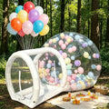 Transparente Bubble Burg – aufblasbares Eventzelt für Partys & Veranstaltungen