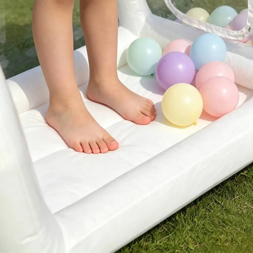 Transparente Bubble Burg – aufblasbares Eventzelt für Partys & Veranstaltungen