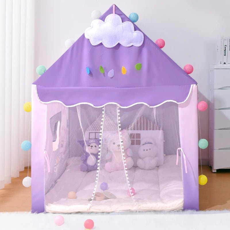 Faltbares Kinder-Spielzelt – Tragbares Indoor- & Outdoor-Spielhaus mit Fenster