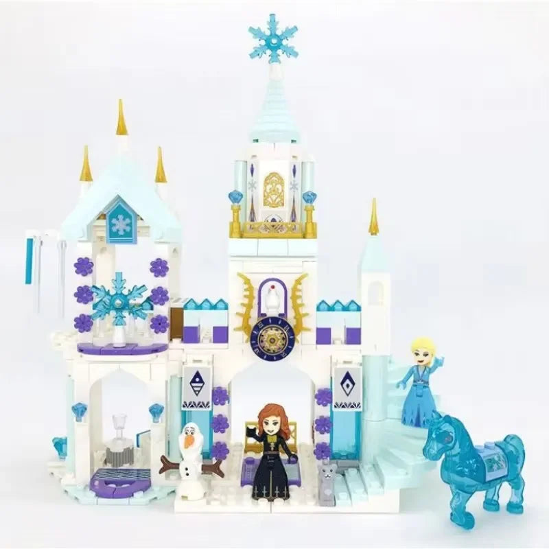 Disney Frozen Prinzessinnen-Schloss Bausteine – DIY Spielset für Kinder
