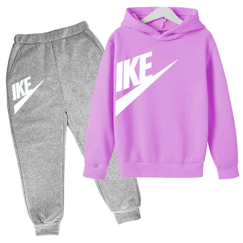 Kinder Freizeitanzug mit Hoodie & Hose – Sportliches 2-teiliges Set für Jungen & Mädchen