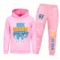 Kinder Fleece-Set mit Kapuze | Unisex Kapuzenmantel & Hose | 7–13 Jahre | Ganzjährig