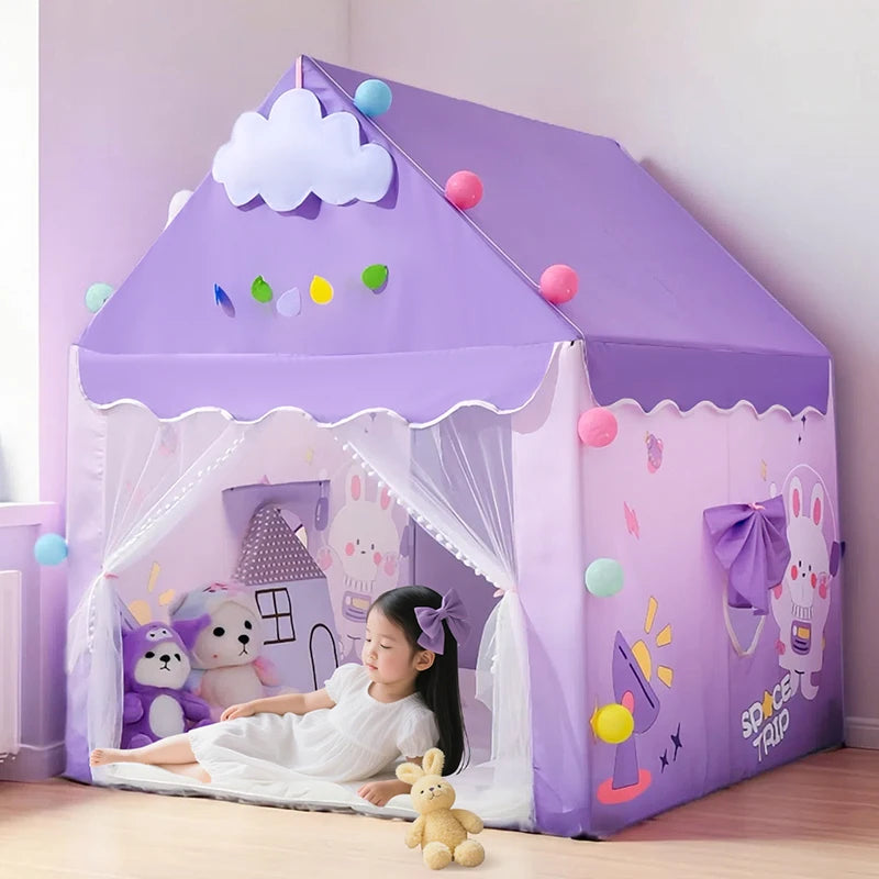 Faltbares Kinder-Spielzelt – Tragbares Indoor- & Outdoor-Spielhaus mit Fenster