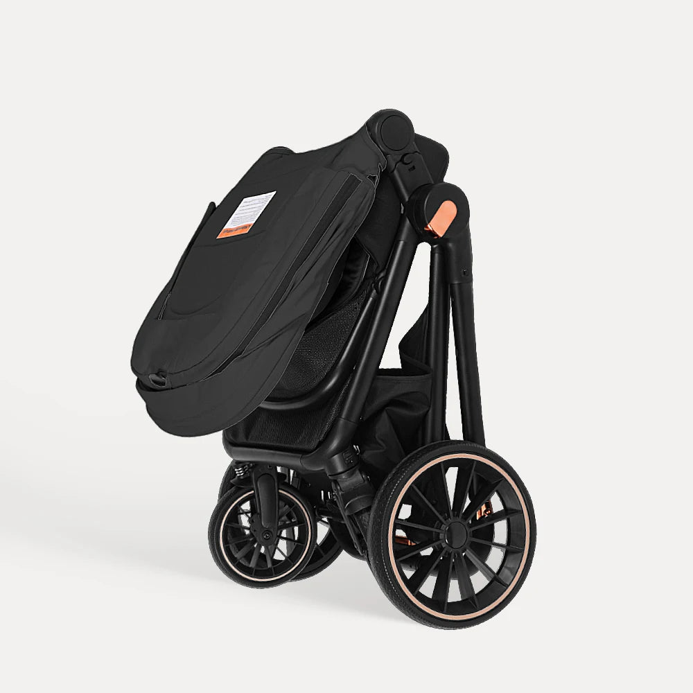 BabyVoyage 4-in-1 Kinderwagen-Reisesystem mit ISOFIX & 360°-Schwenkrädern – Für Neugeborene bis 26 kg