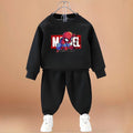 Jungen-Set mit Cartoon-Print | Strick-Pullover & Hose | Größe 4–6 Jahre