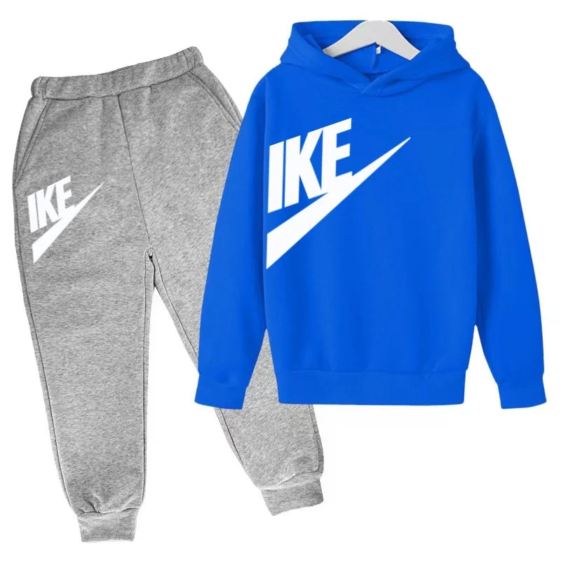 Kinder Freizeitanzug mit Hoodie & Hose – Sportliches 2-teiliges Set für Jungen & Mädchen