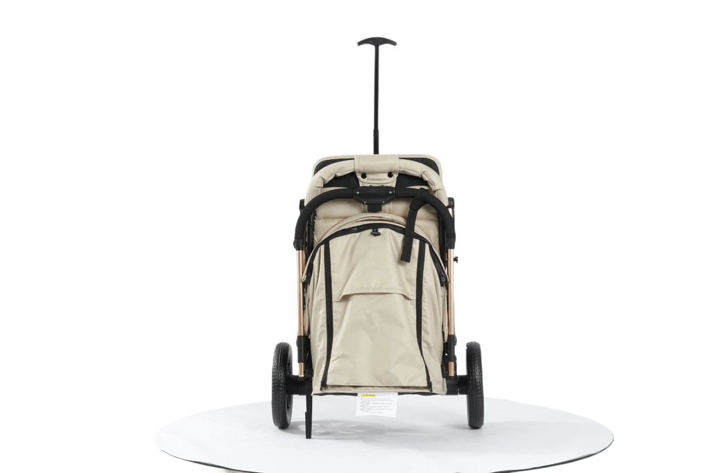 Faltbarer Kinderwagen flugzeugtauglich – 1-Sekunden-Faltung, Babywanne-Modus & Allrad-Federung (0–3 Jahre)