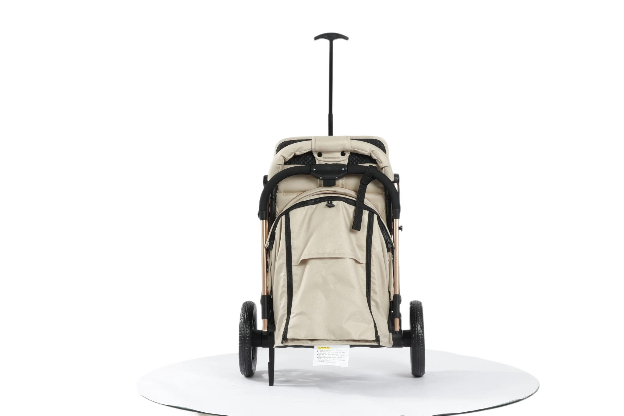 Faltbarer Kinderwagen flugzeugtauglich – 1-Sekunden-Faltung, Babywanne-Modus & Allrad-Federung (0–3 Jahre)
