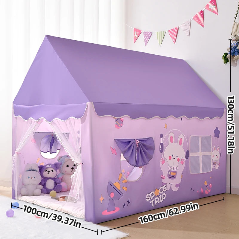 Faltbares Kinder-Spielzelt – Tragbares Indoor- & Outdoor-Spielhaus mit Fenster