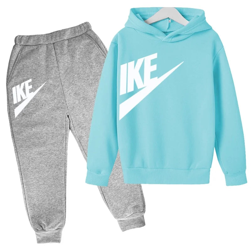 Kinder Freizeitanzug mit Hoodie & Hose – Sportliches 2-teiliges Set für Jungen & Mädchen