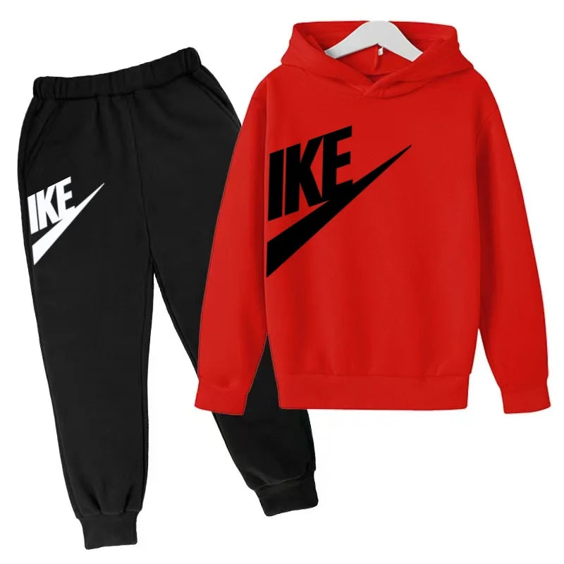 Kinder Freizeitanzug mit Hoodie & Hose – Sportliches 2-teiliges Set für Jungen & Mädchen