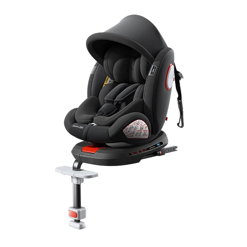 R129 i-Size 360° Baby-Autositz mit ISOFIX – 40–150 cm, rückwärts & vorwärts nutzbar