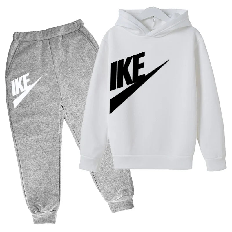 Kinder Freizeitanzug mit Hoodie & Hose – Sportliches 2-teiliges Set für Jungen & Mädchen