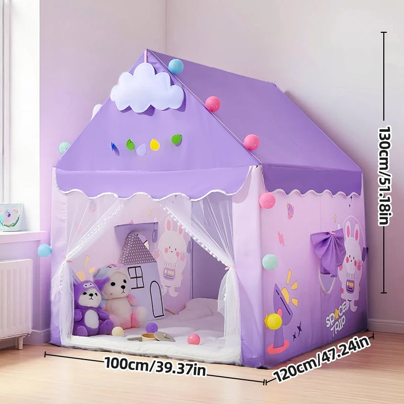 Faltbares Kinder-Spielzelt – Tragbares Indoor- & Outdoor-Spielhaus mit Fenster