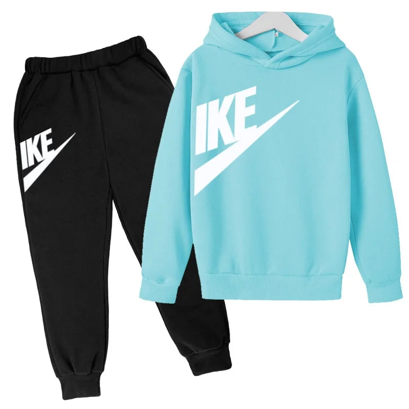 Kinder Freizeitanzug mit Hoodie & Hose – Sportliches 2-teiliges Set für Jungen & Mädchen