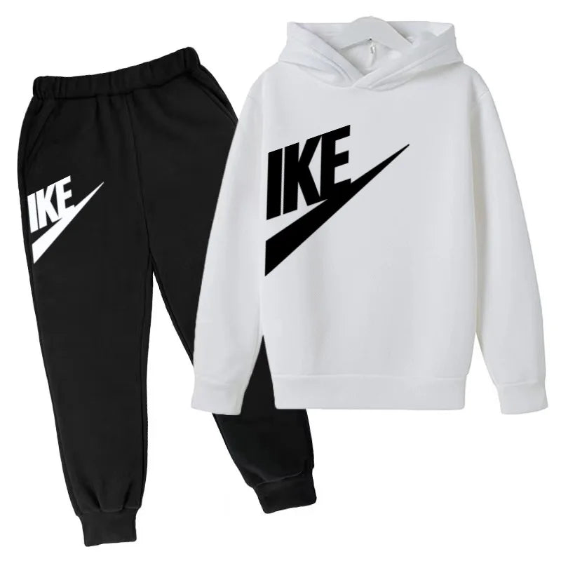 Kinder Freizeitanzug mit Hoodie & Hose – Sportliches 2-teiliges Set für Jungen & Mädchen