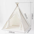 Kinder Tipi-Spielzelt – gemütliches Spielhaus 1,3 m / 1,6 m