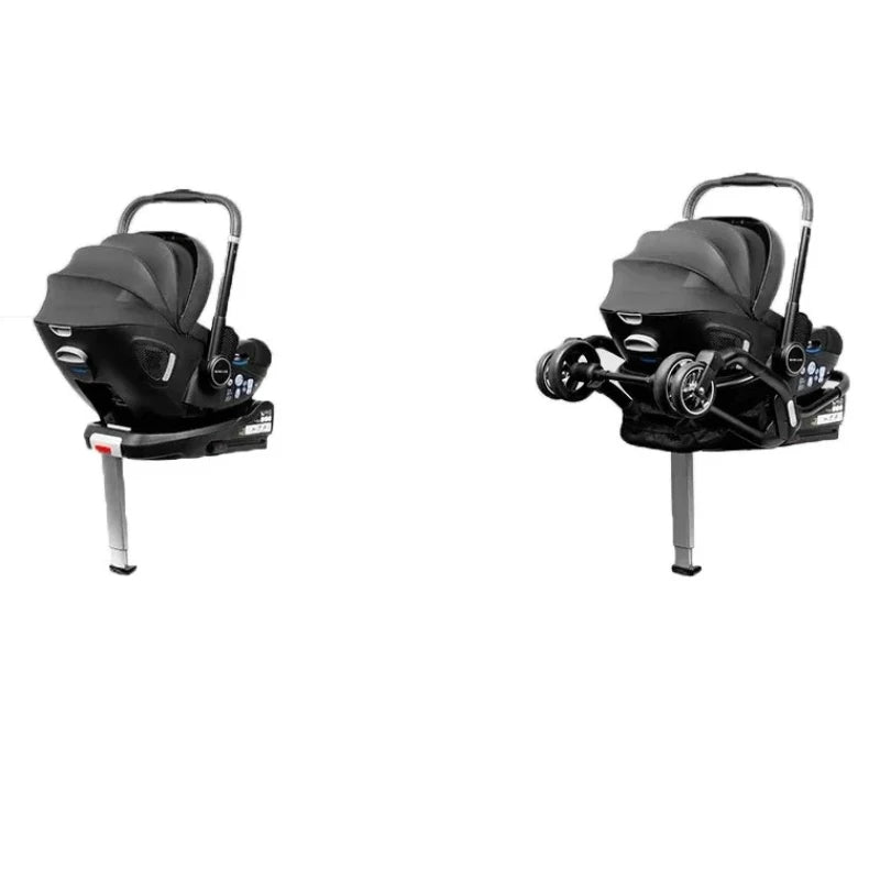 LUVCHAIN 4-in-1 Kinderwagen mit ISOFIX & Autositz – Faltbar, für Neugeborene (EU-Versand)