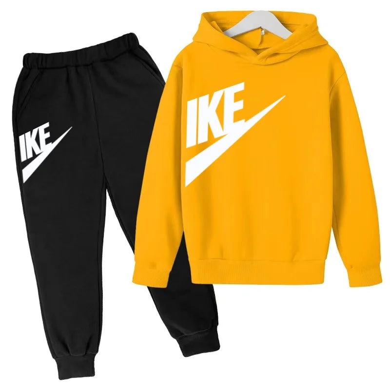 Kinder Freizeitanzug mit Hoodie & Hose – Sportliches 2-teiliges Set für Jungen & Mädchen