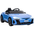 Kinder-Elektroauto 12V in Blau – Mit Eltern-Fernbedienung, LED & Sound, CE-zertifiziert (3–6 Jahre)