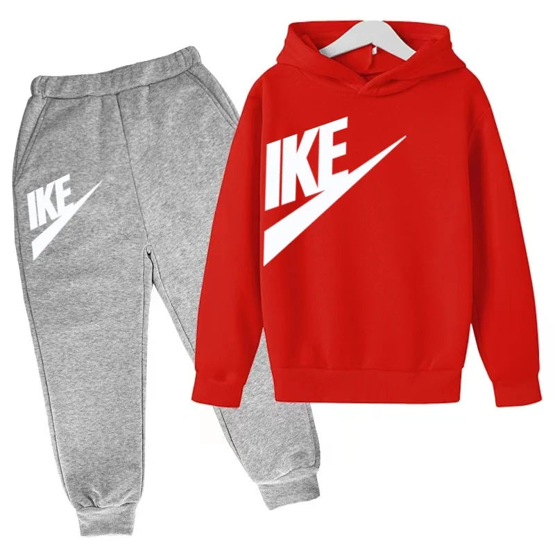Kinder Freizeitanzug mit Hoodie & Hose – Sportliches 2-teiliges Set für Jungen & Mädchen