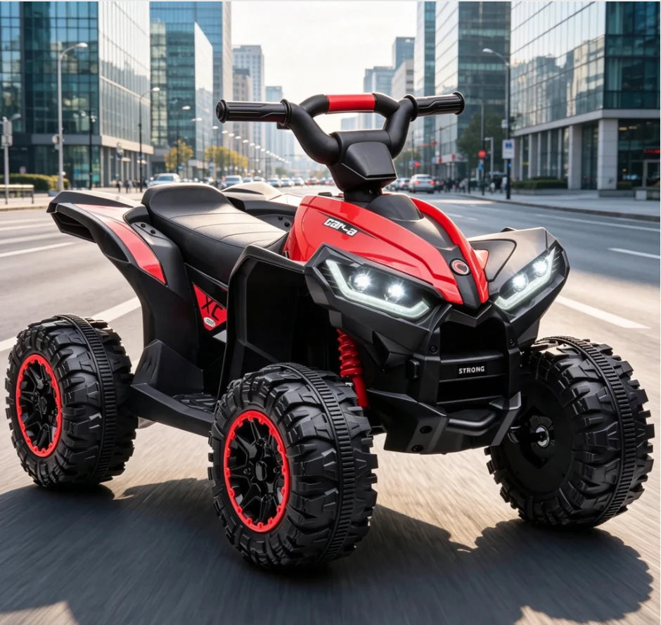 Kinder Elektroauto 12V Offroad – 2x35W, LED, Musik & Allradfederung (3–5 Jahre)
