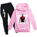 Kinder Fleece-Set mit Kapuze | Unisex Pullover & Hose | 7–13 Jahre | Ganzjährig