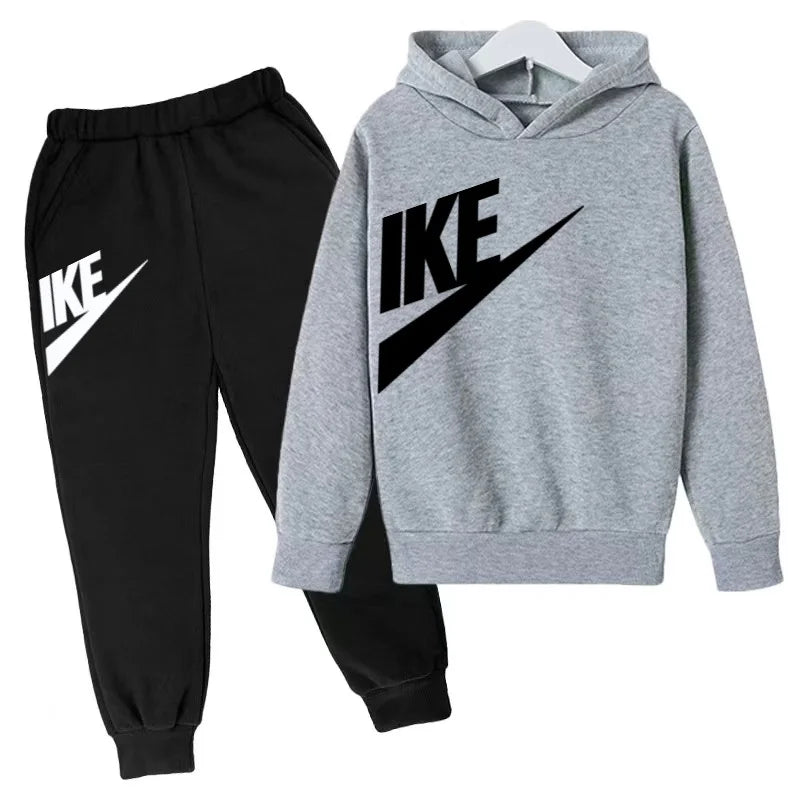 Kinder Freizeitanzug mit Hoodie & Hose – Sportliches 2-teiliges Set für Jungen & Mädchen