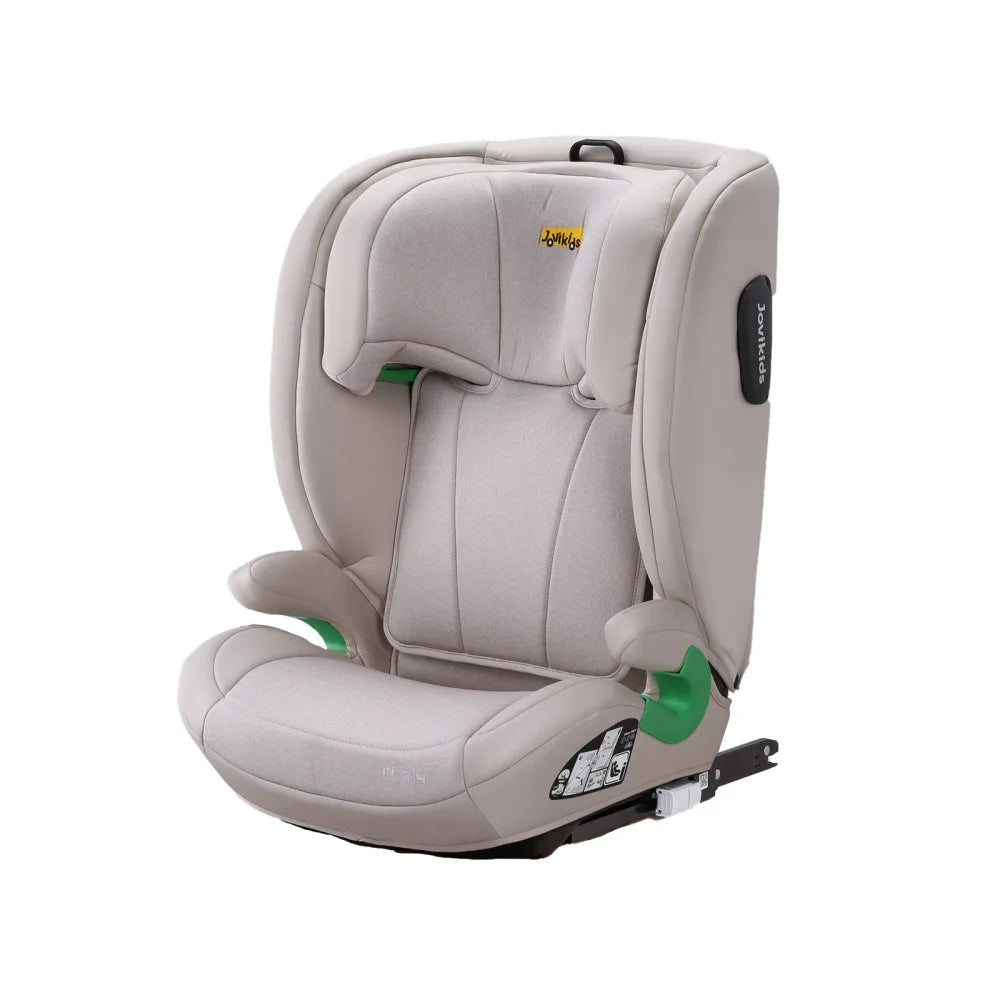 Kindersitz I-Size R129 mit ISOFIX in Schwarz – Verstellbar, Seitenaufprallschutz (100–150 cm, 15–36 kg)