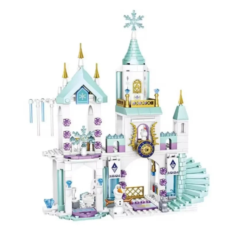 Disney Frozen Prinzessinnen-Schloss Bausteine – DIY Spielset für Kinder