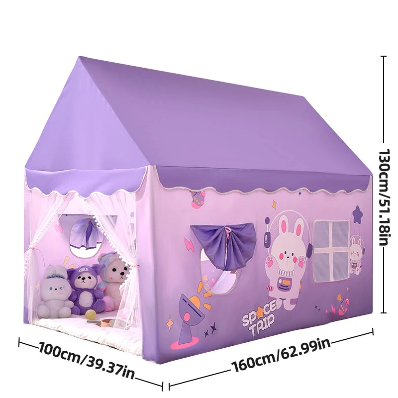 Faltbares Kinder-Spielzelt – Tragbares Indoor- & Outdoor-Spielhaus mit Fenster