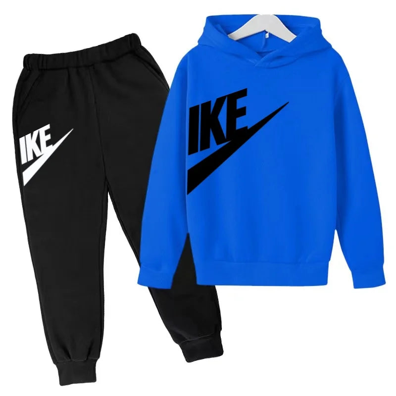 Kinder Freizeitanzug mit Hoodie & Hose – Sportliches 2-teiliges Set für Jungen & Mädchen