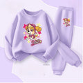 PAW Patrol Set Mädchen | Hoodie & Hose | Cartoon-Print | 4–6 Jahre | Herbst