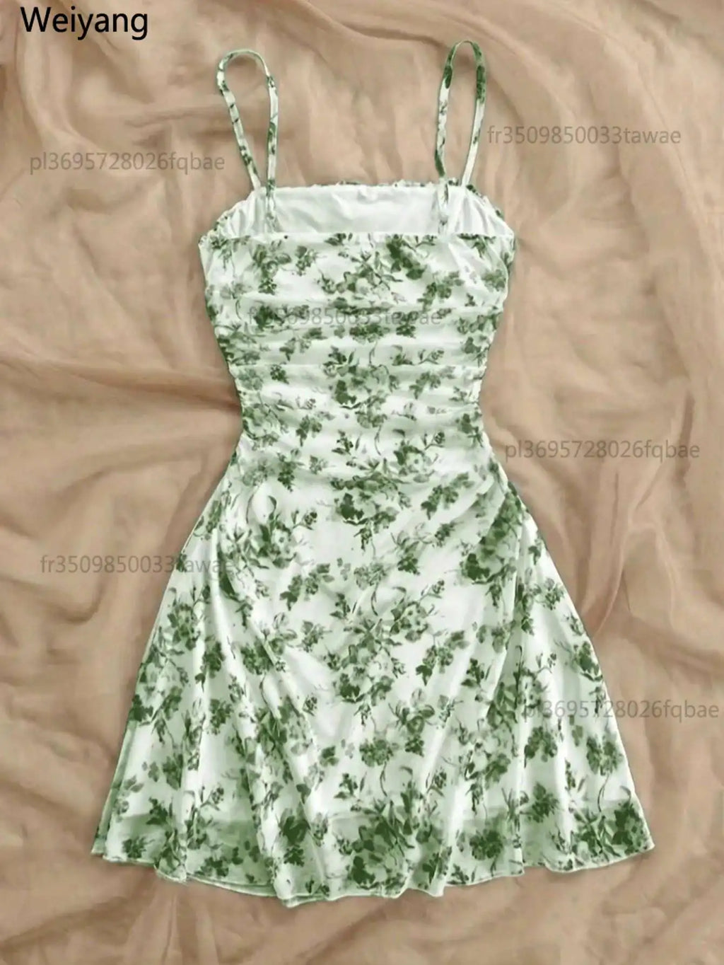 Mädchen Sommerkleid – Blumen-Neckholder, ärmellos, A-Linie (ab 14 Jahren)