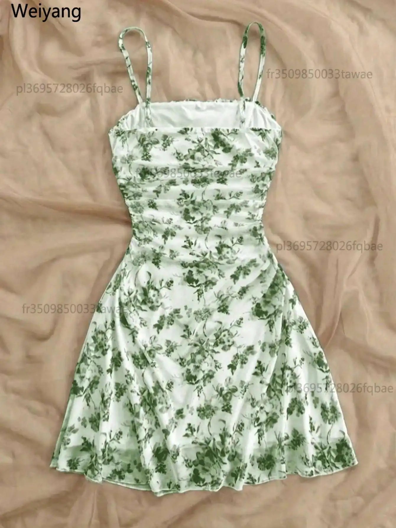 Mädchen Sommerkleid – Blumen-Neckholder, ärmellos, A-Linie (ab 14 Jahren)