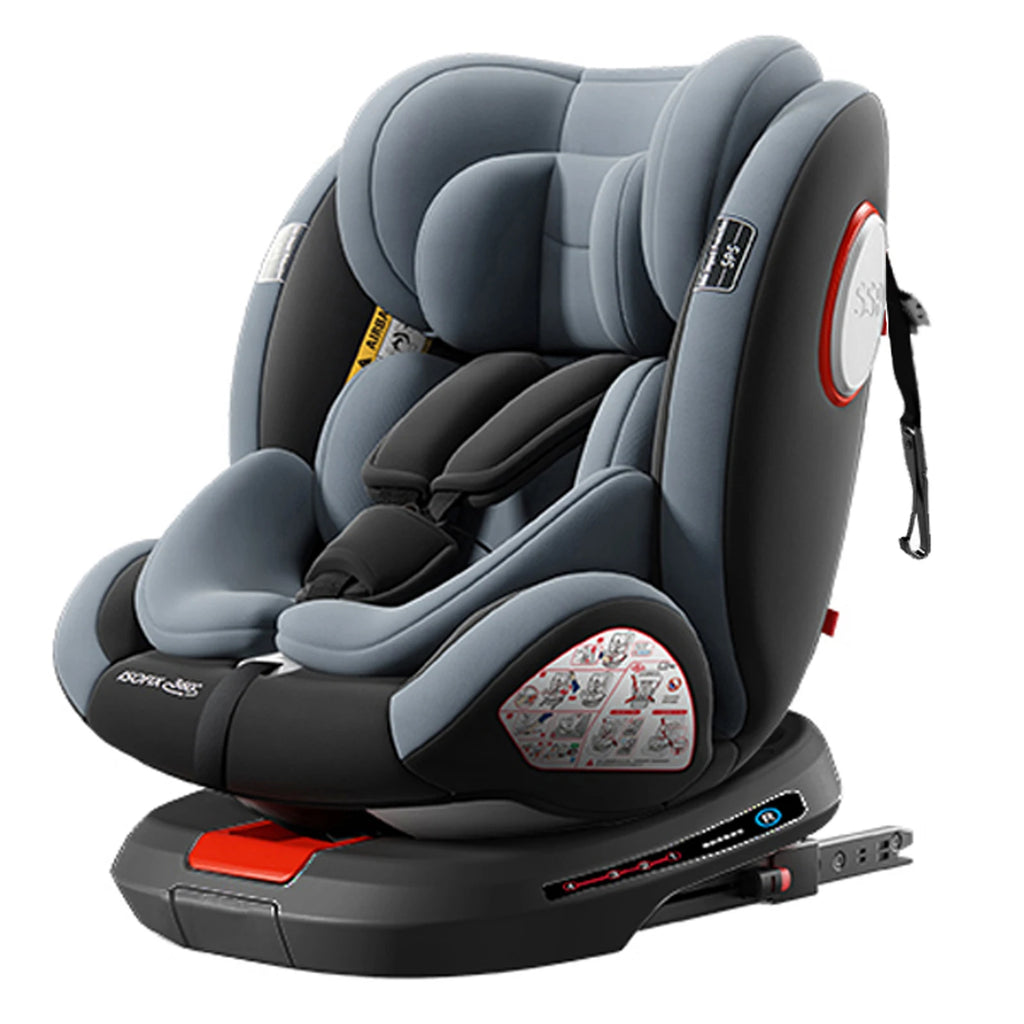 R129 i-Size 360° Baby-Autositz mit ISOFIX – 40–150 cm, rückwärts & vorwärts nutzbar