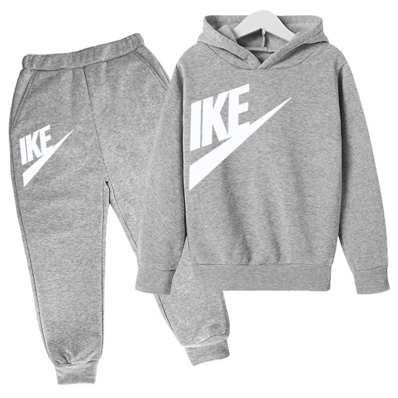 Kinder Freizeitanzug mit Hoodie & Hose – Sportliches 2-teiliges Set für Jungen & Mädchen